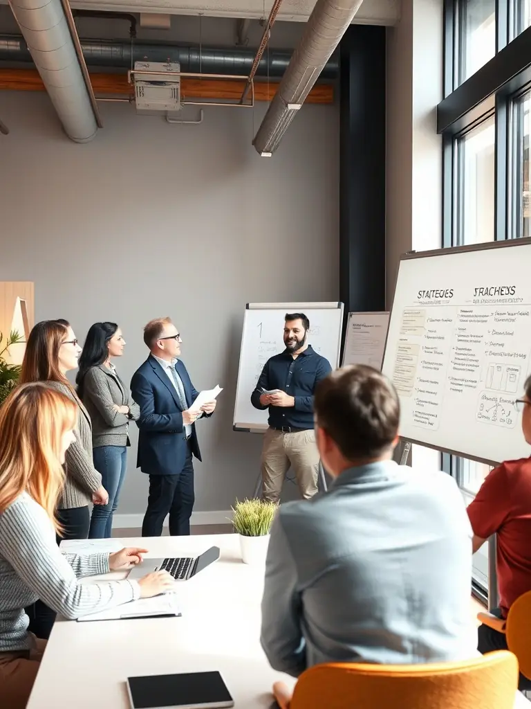 A business coach providing one-on-one mentoring to a client, focusing on personalized goals and challenges in a comfortable and supportive environment, highlighting individual growth.
